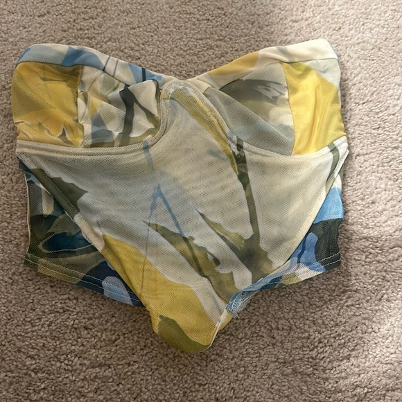 Tiger Mist Corset Top Multi Color Size Extra Small - Picture 1 of 4